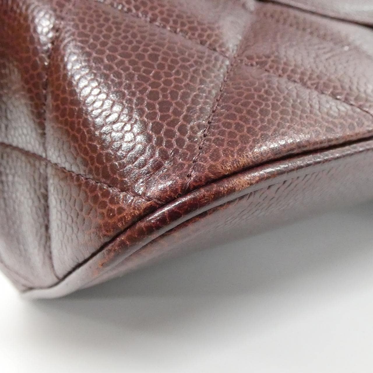CHANEL Matelasse 1804 Handbag Grained Calfskin 4