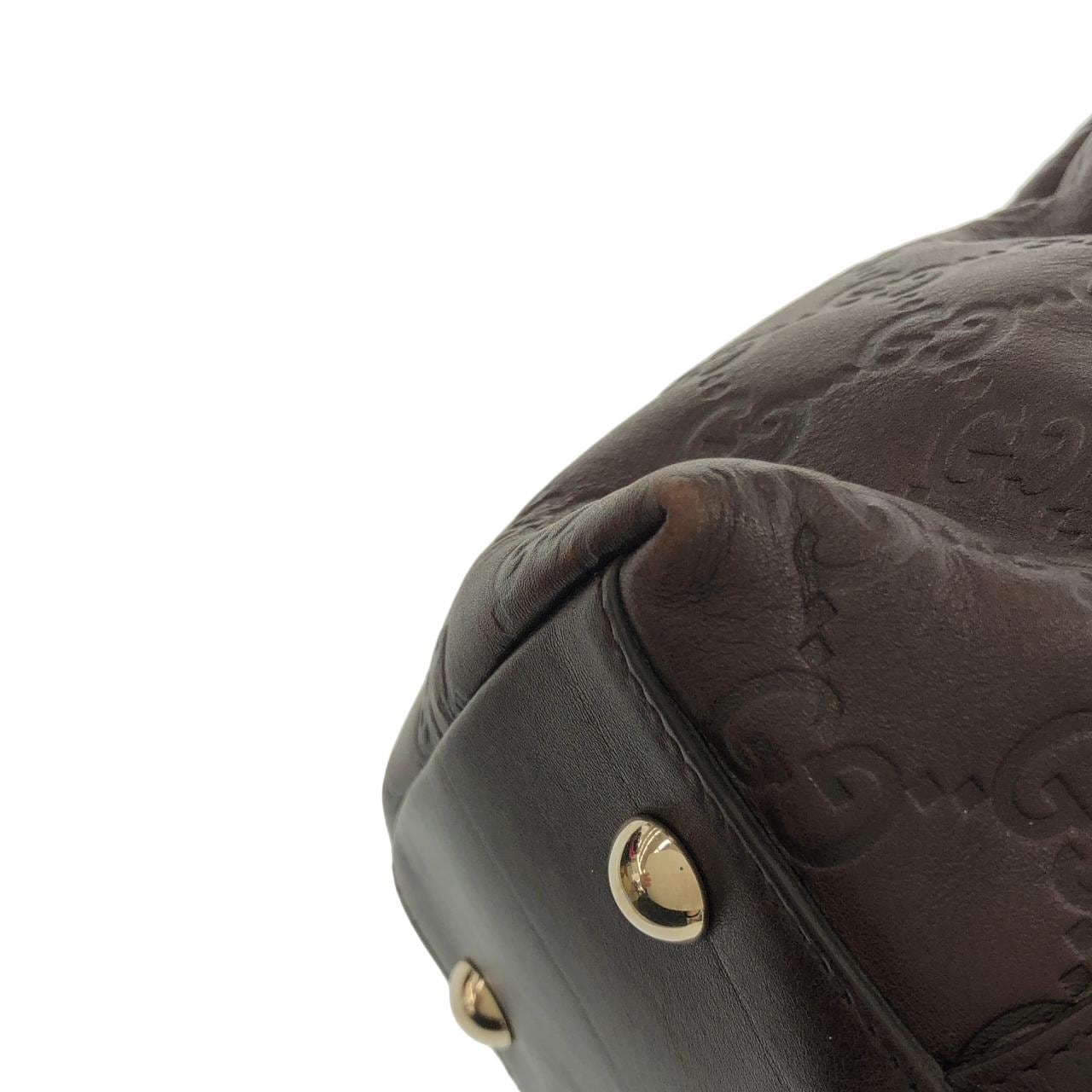 GUCCI 141470 Handbag Leather 4