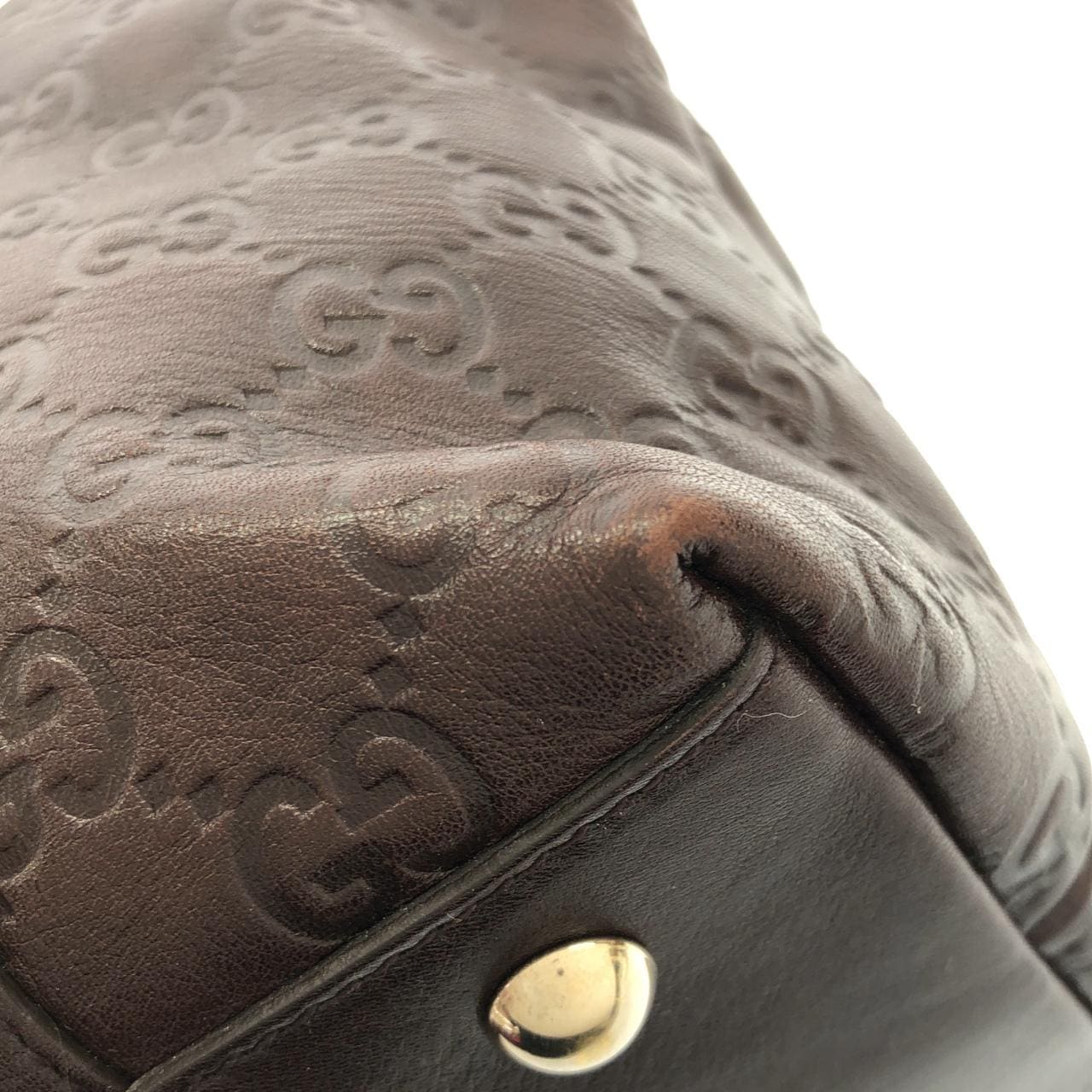 GUCCI 141470 Handbag Leather 5