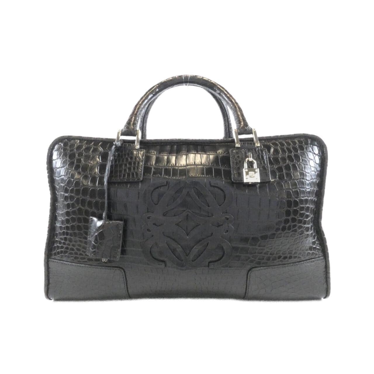LOEWE Amazona Handbag Crocodile