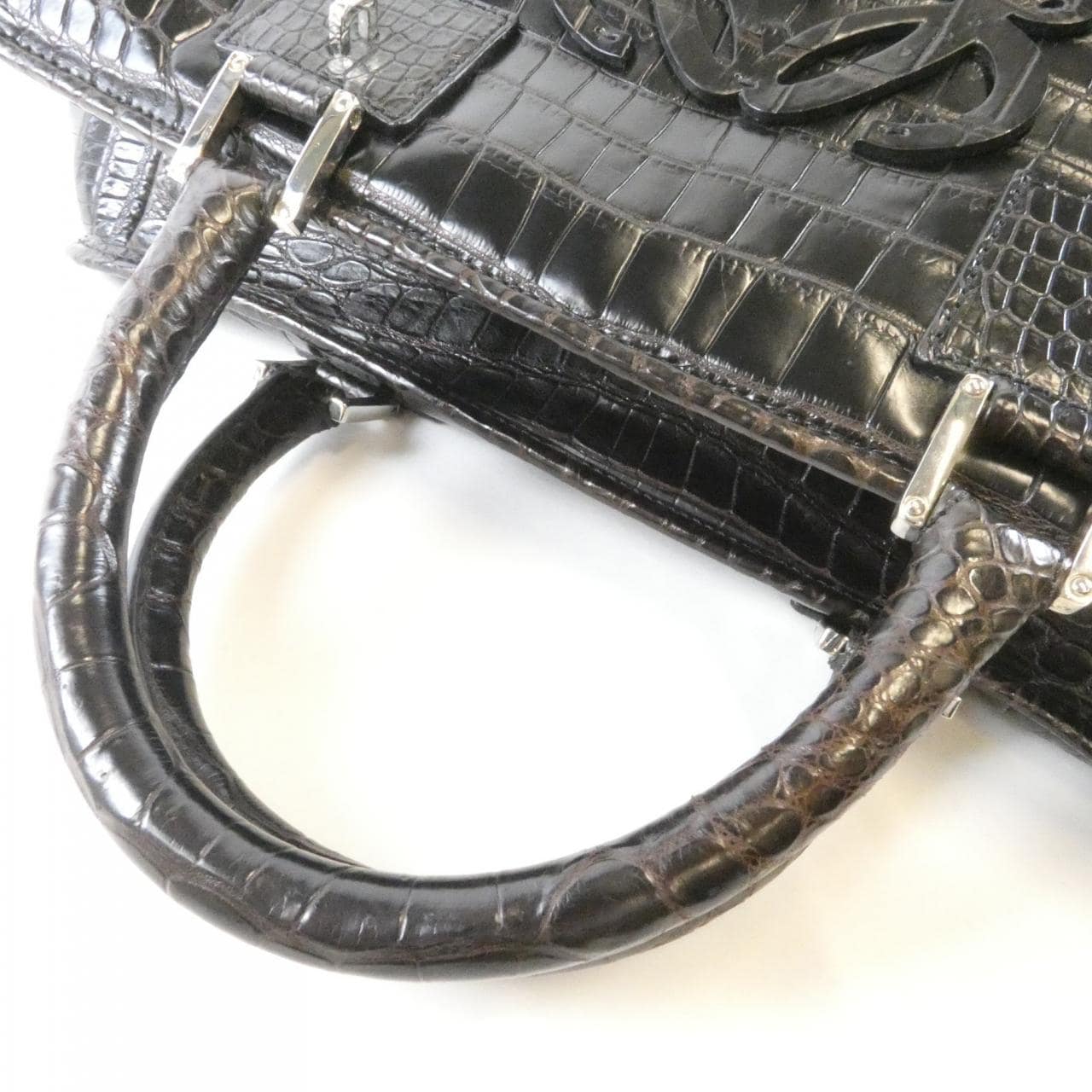 LOEWE Amazona Handbag Crocodile 5