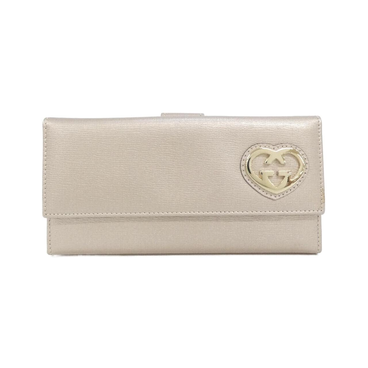 GUCCI 245723 AQY0G 銀包 皮革
