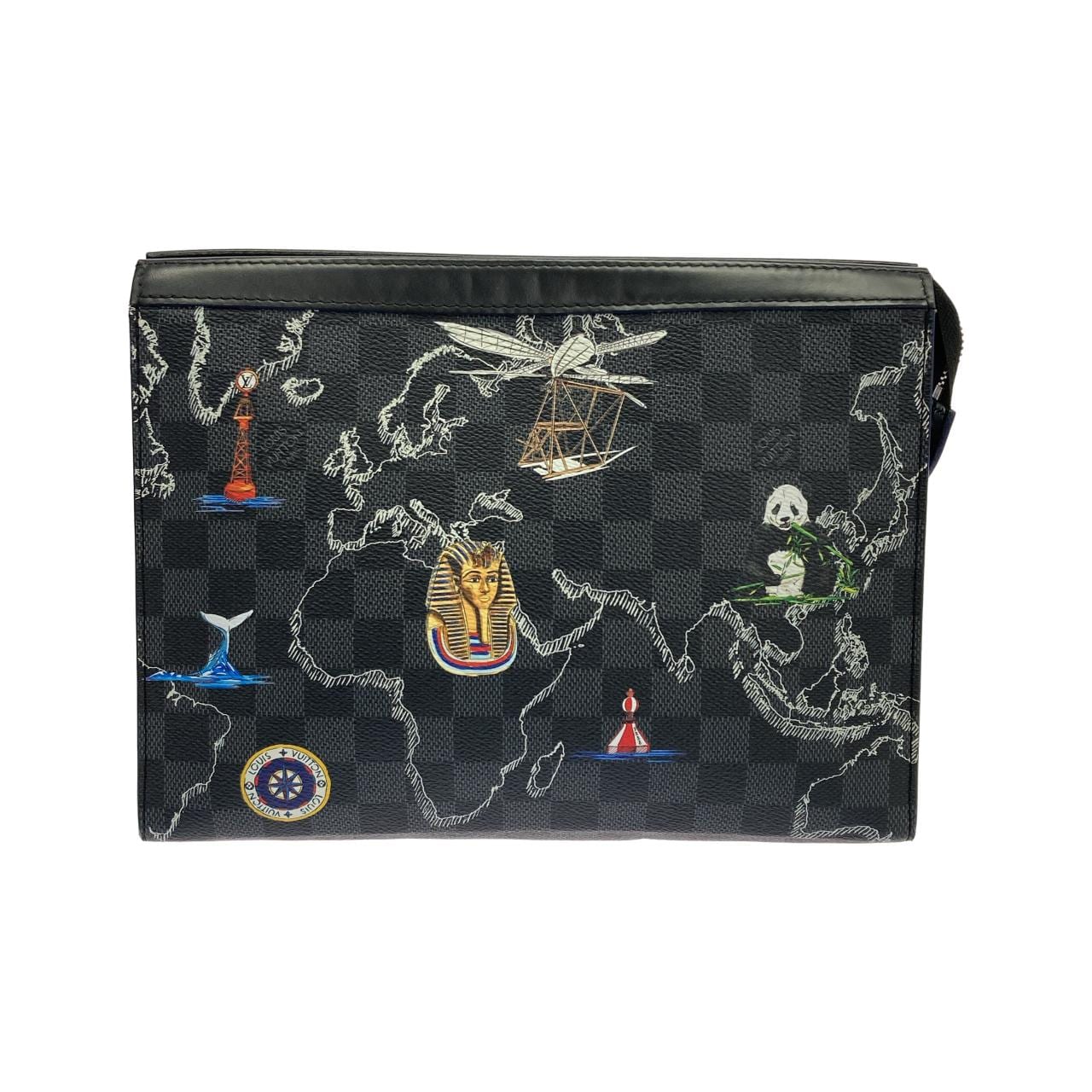 LOUIS VUITTON Pochette N40205 手提包 Damier