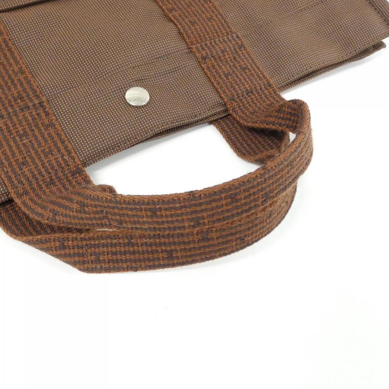 HERMES 100951M Handbag Canvas 5