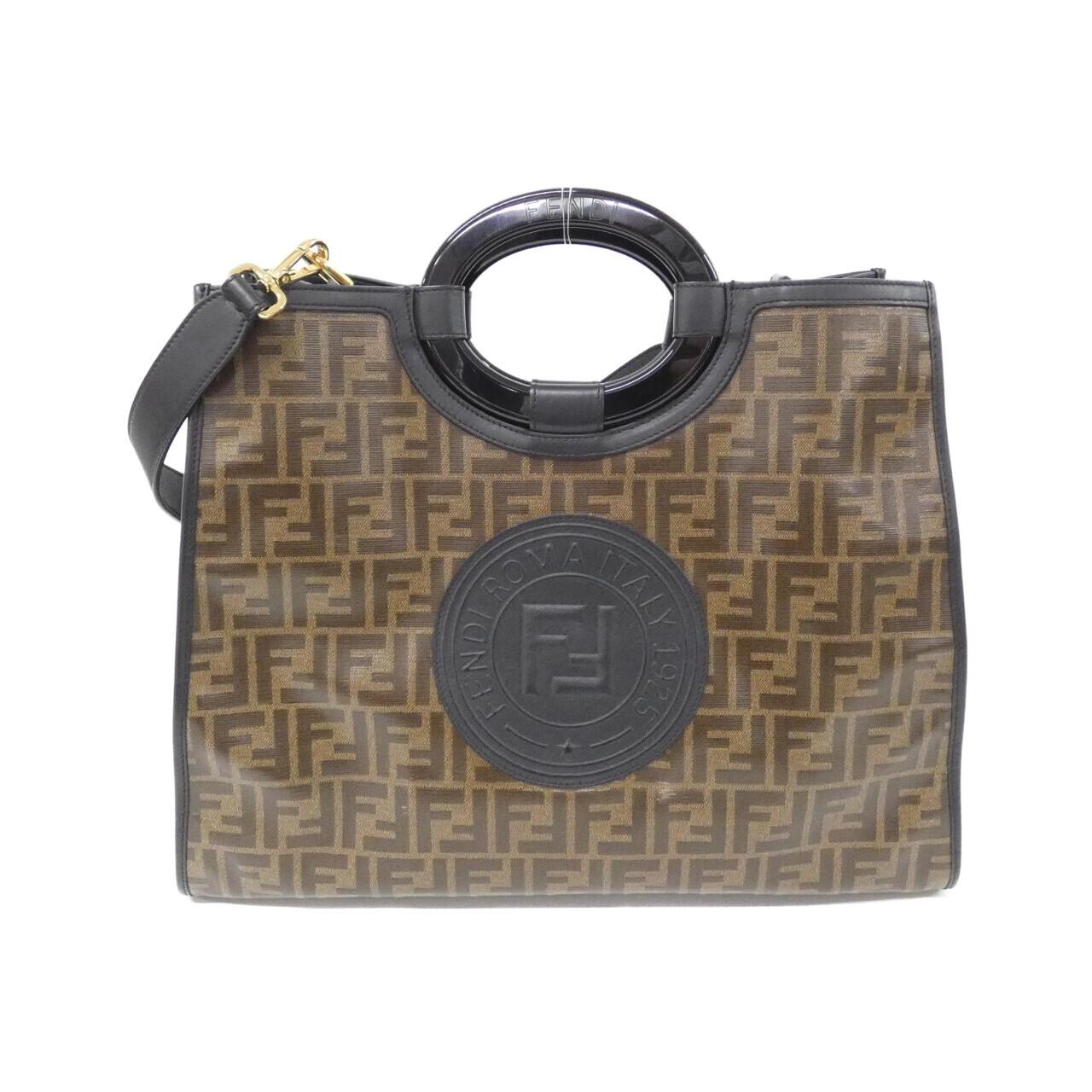 FENDI Sunshine Shopper 8BH360 A86N Handbag Canvas