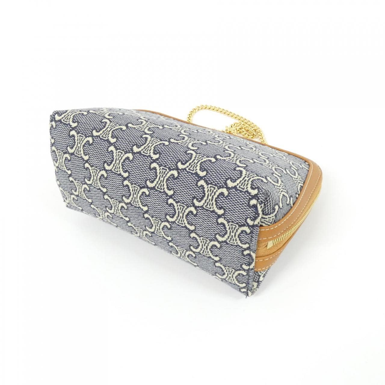 CELINE Triomphe 10E382U51 Shoulder Canvas 3