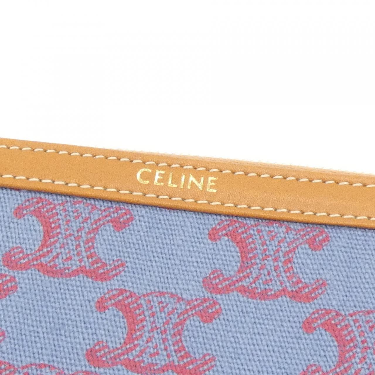 CELINE Triomphe 10E383N10 Shoulder Canvas 4