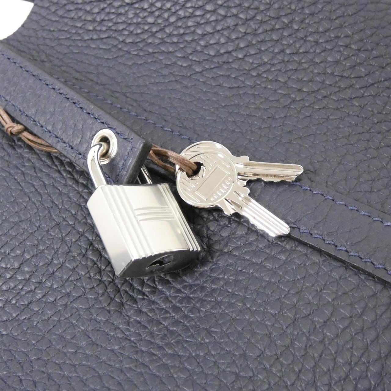 HERMES Picotin 056289CK Handbag Clemence 3