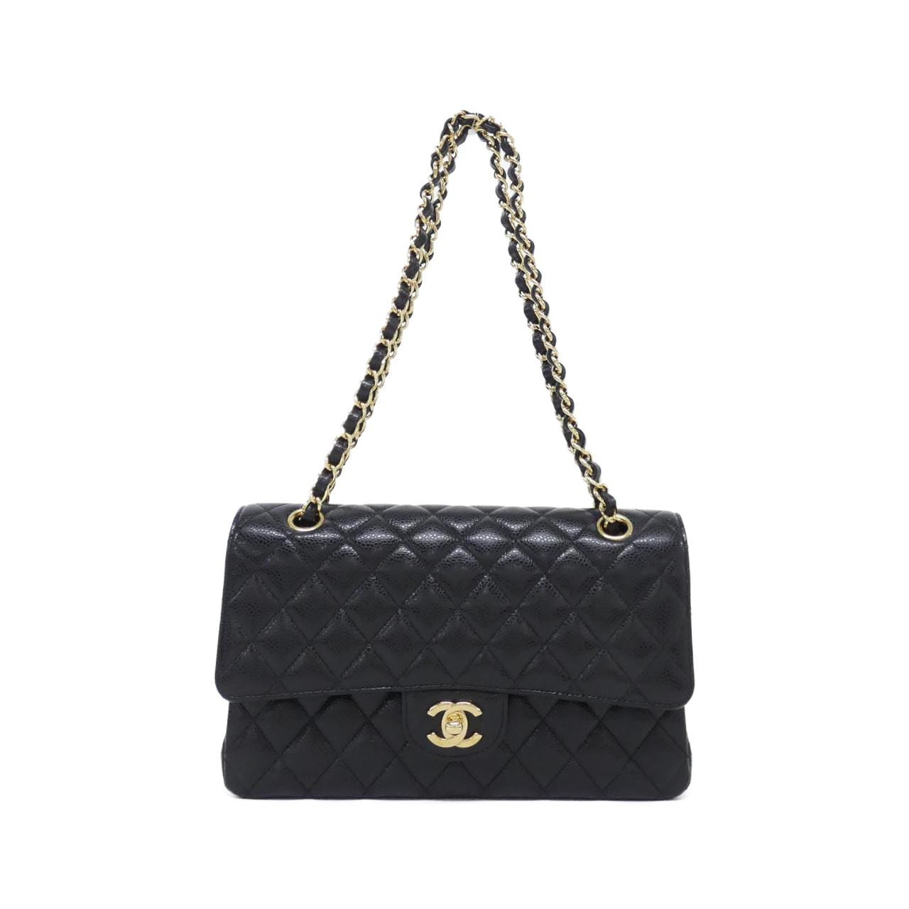 CHANEL Matelasse 1112 Shoulder Grained Calfskin