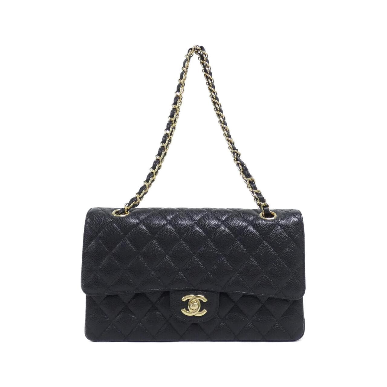 CHANEL Matelasse 1112 Shoulder Grained Calfskin