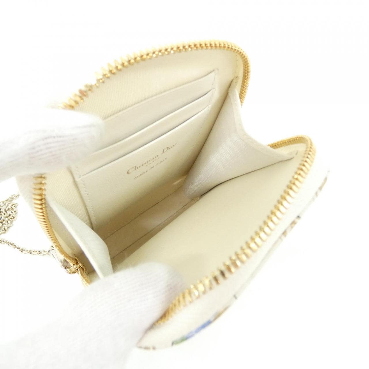 DIOR Lady Dior S0872OSEP 銀包 皮革 7