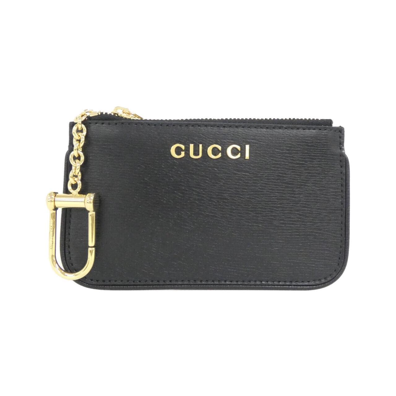 GUCCI 790102 0OP0N Coin Case Leather