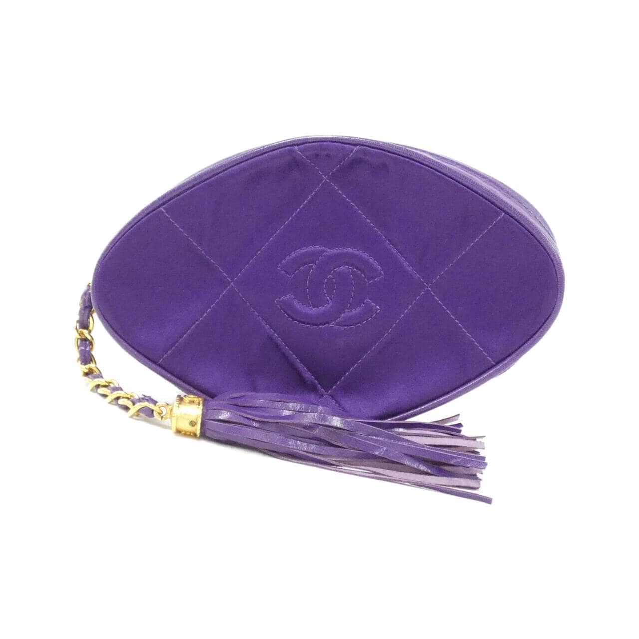 CHANEL 小袋 緞面