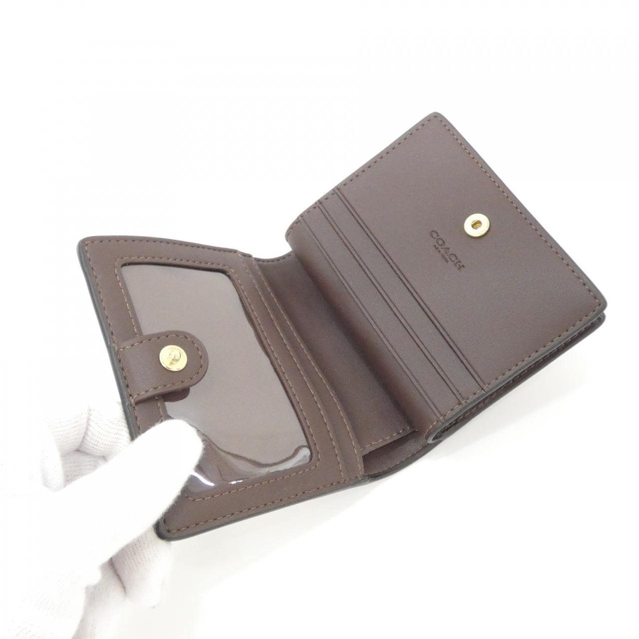 COACH CEC36 銀包 帆布 5