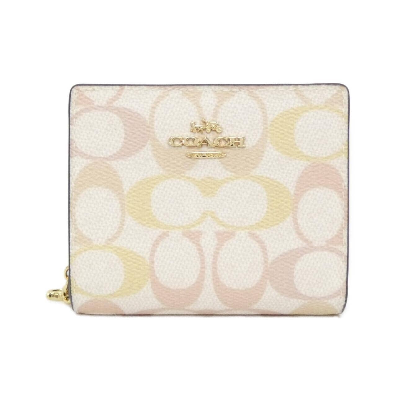COACH CEC37 銀包 帆布