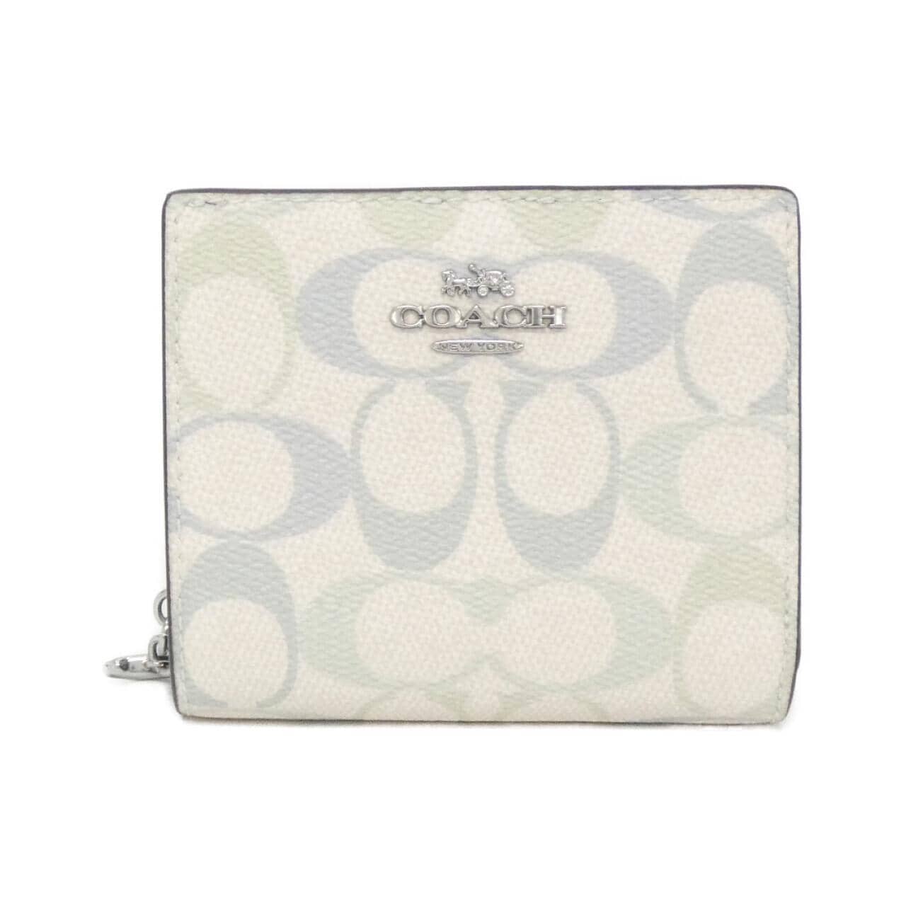 COACH CEC37 銀包 帆布