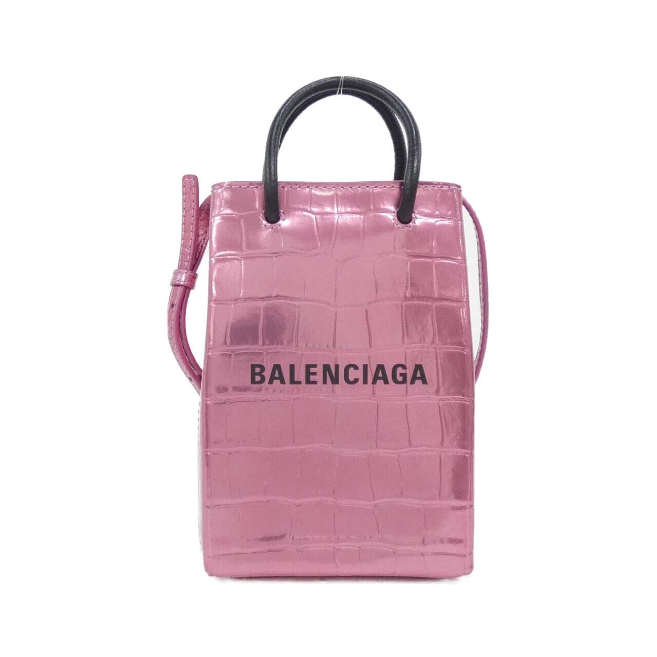 BALENCIAGA Hourglass 593826 1S4DN 手提包 皮革