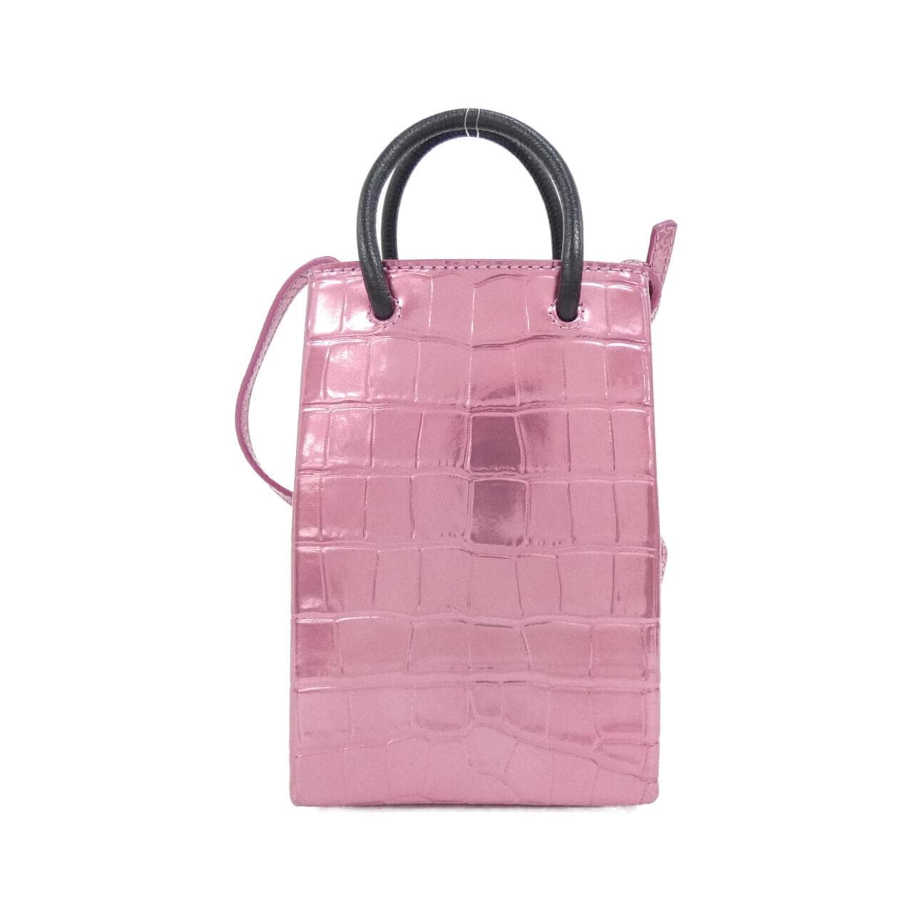 BALENCIAGA Hourglass 593826 1S4DN 手提包 皮革 2