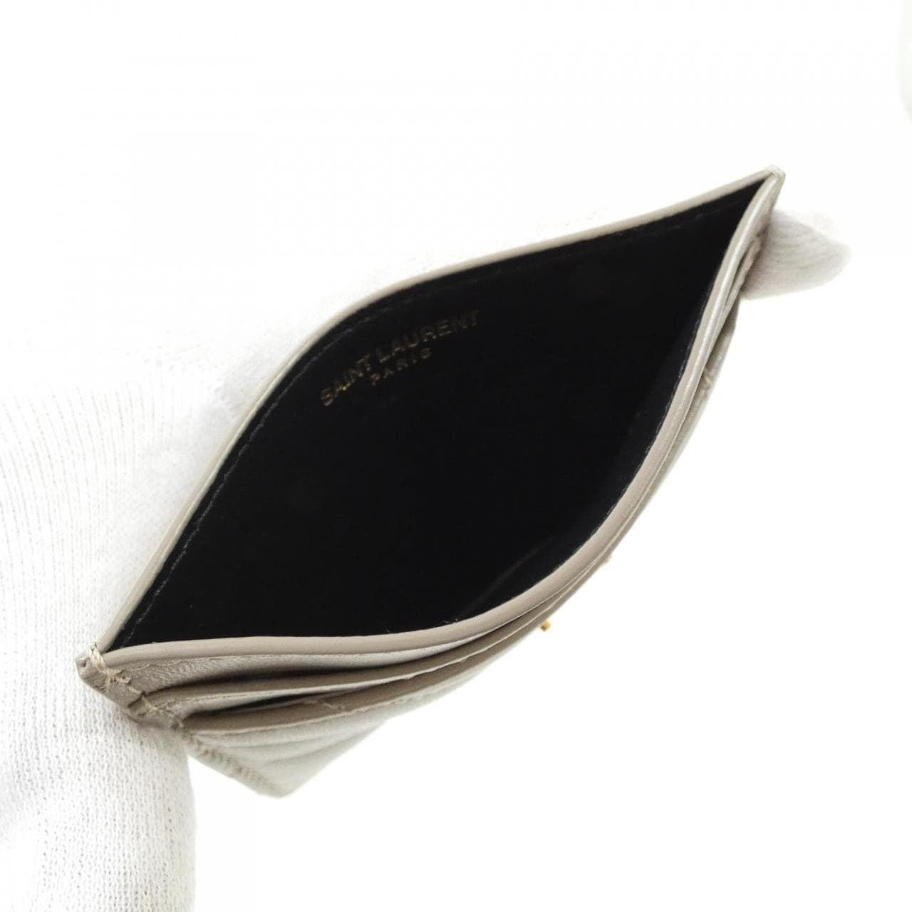 SAINT LAURENT 423291 AAA44 卡片套 羊皮 4
