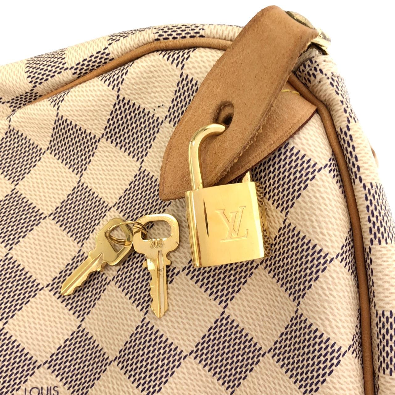 LOUIS VUITTON Speedy N41535 波士頓包 Damier 3