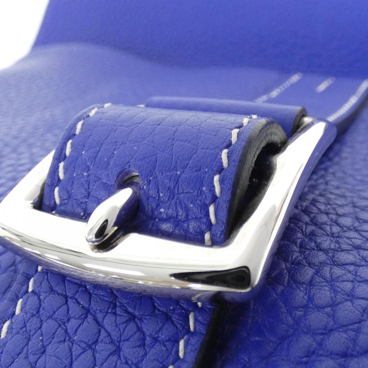 HERMES Halzan 070428CK Handbag Clemence 4