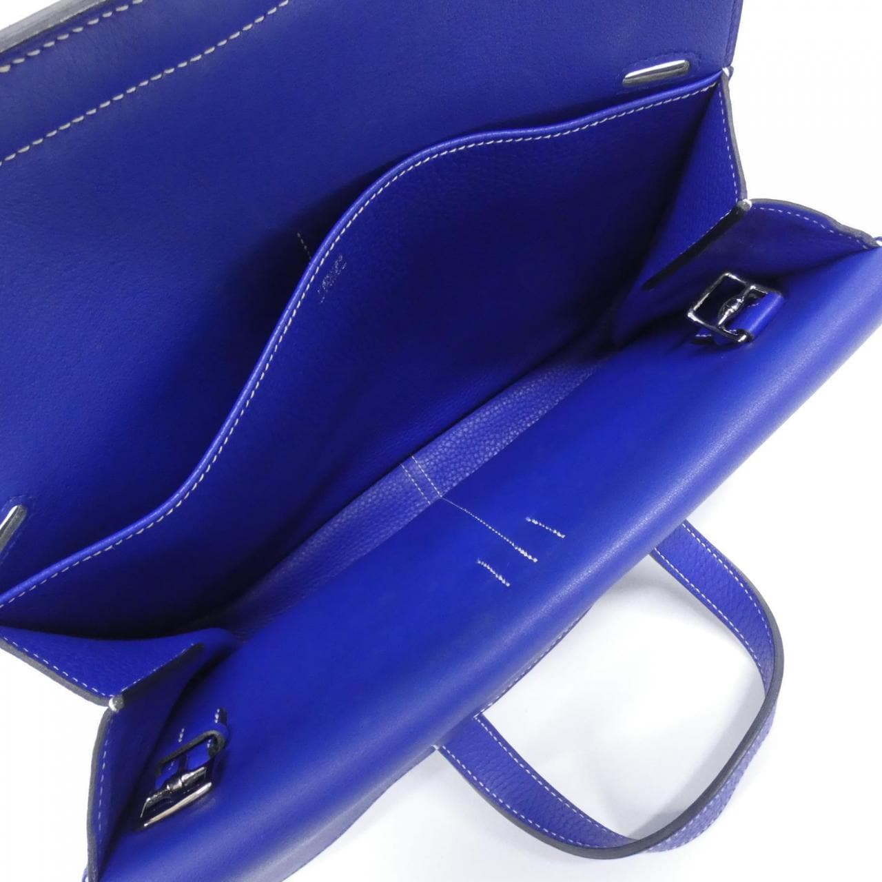 HERMES Halzan 070428CK Handbag Clemence 8