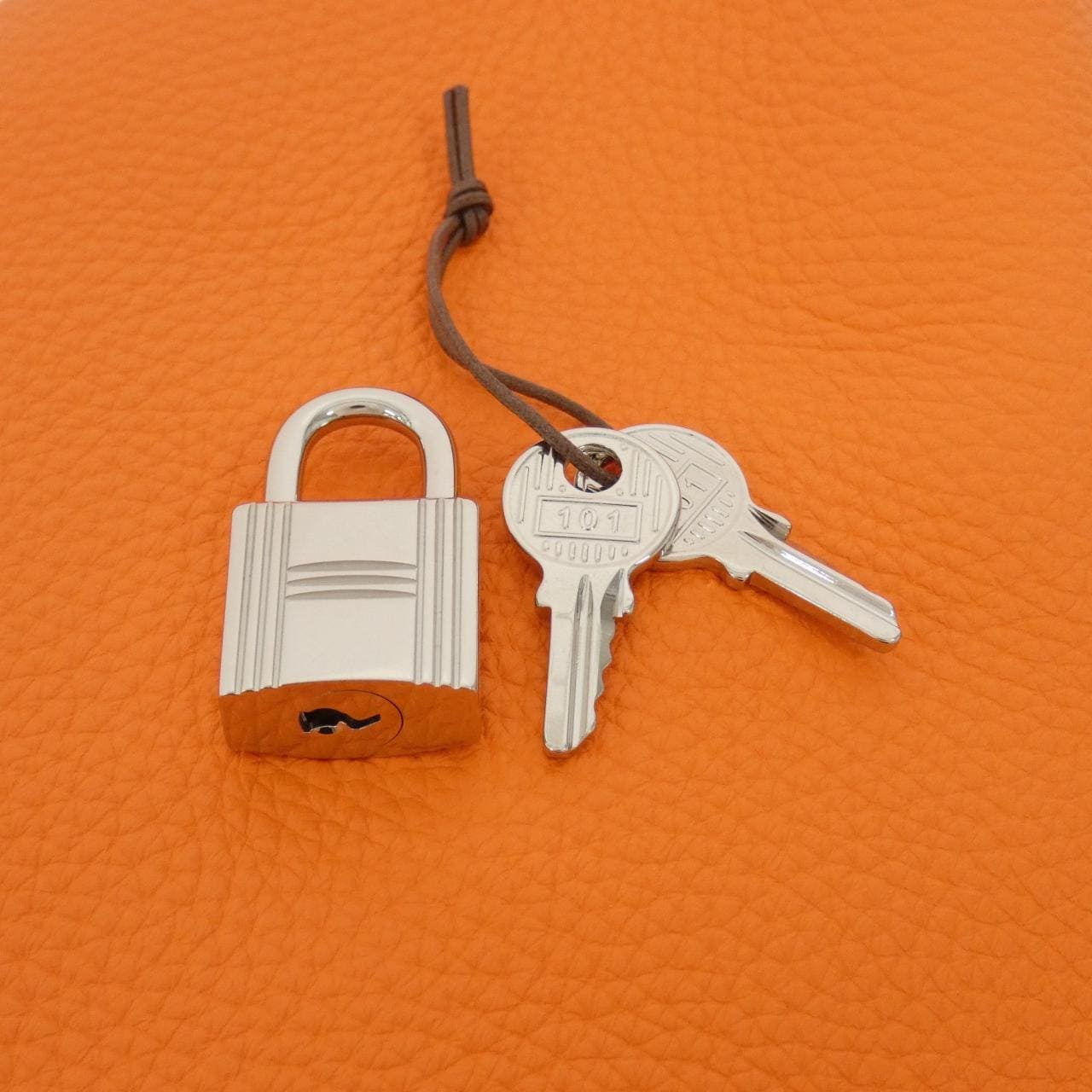 HERMES Picotin 060991CK Handbag Clemence 4
