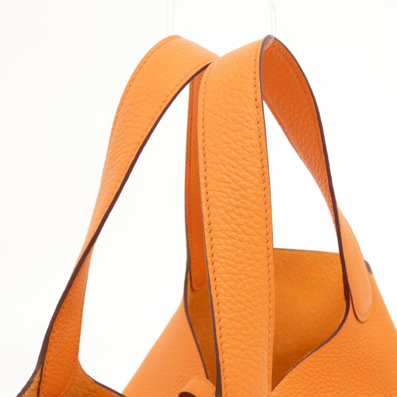 HERMES Picotin 060991CK Handbag Clemence 5