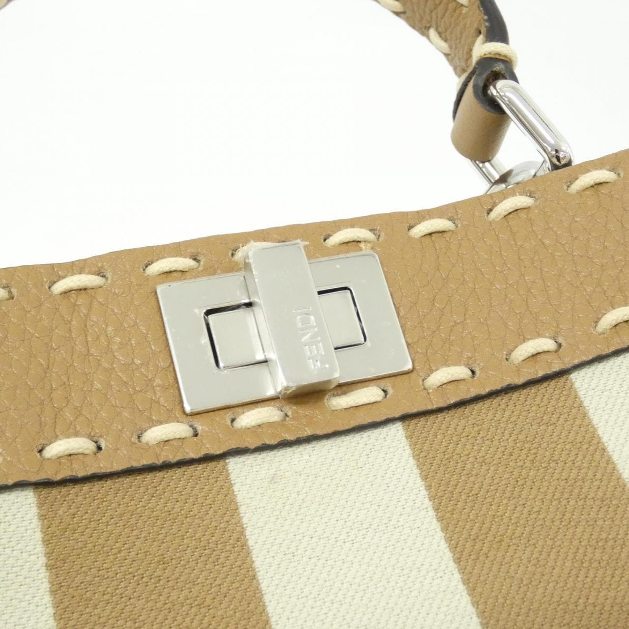 FENDI Peekaboo 8BN244 AOVG 手提包 帆布 4