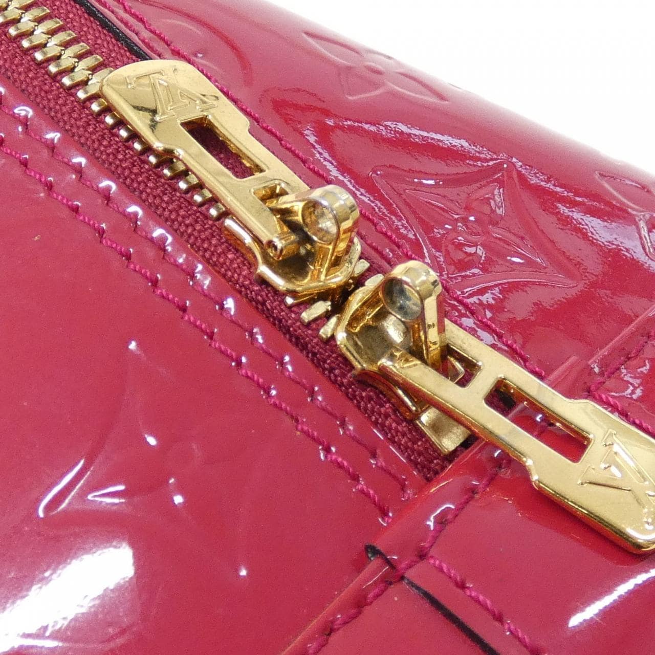 LOUIS VUITTON Alma M90098 手提包 Vernis 漆皮 4
