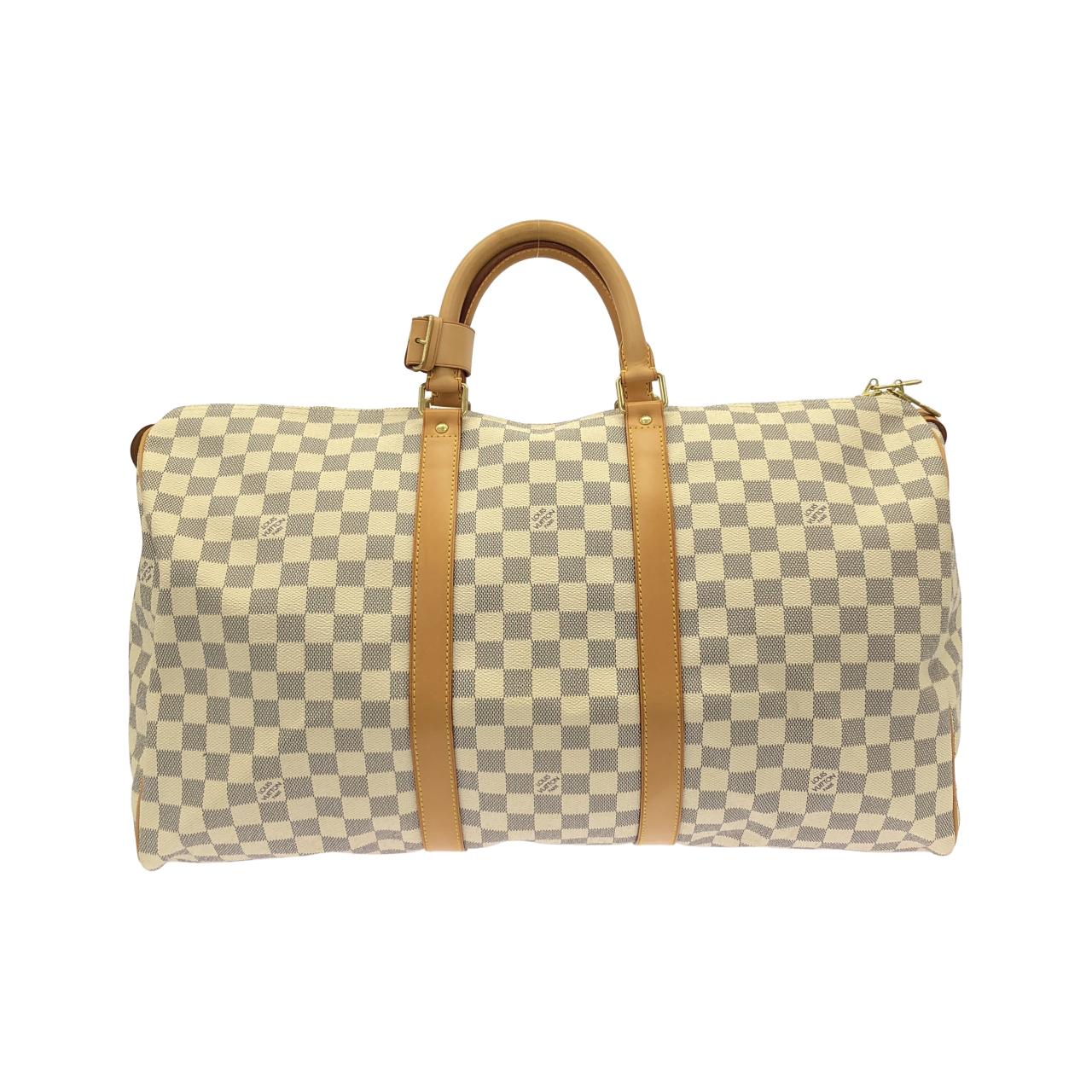 LOUIS VUITTON Keepall N41430 Boston Damier