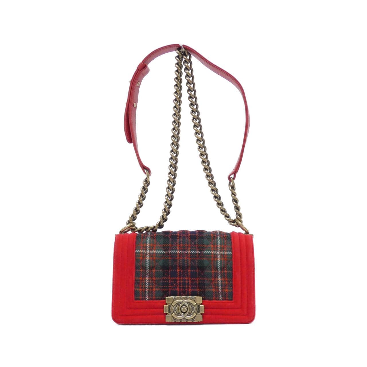 CHANEL Boy Chanel 67774 肩背包 帆布