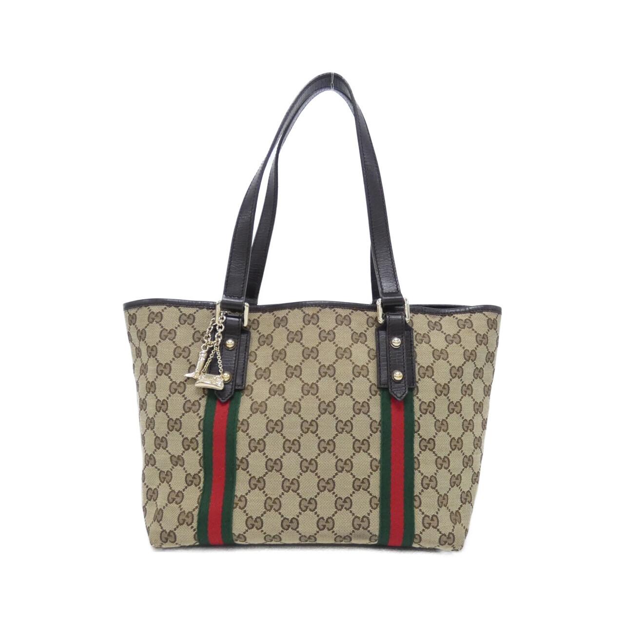 GUCCI 137396 Handbag Canvas
