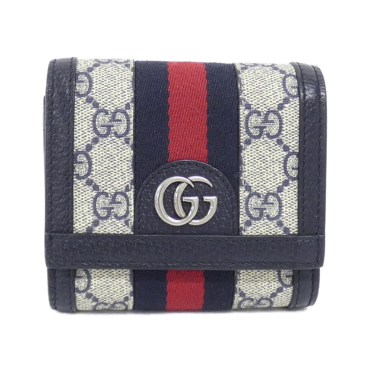 GUCCI 598662 96IWN 銀包 帆布