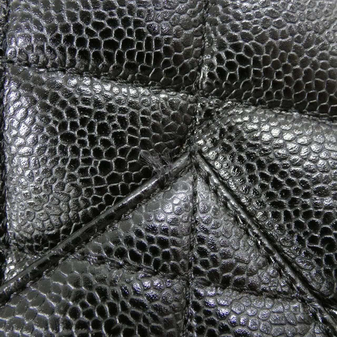 CHANEL Matelasse 1804 Handbag Grained Calfskin 4