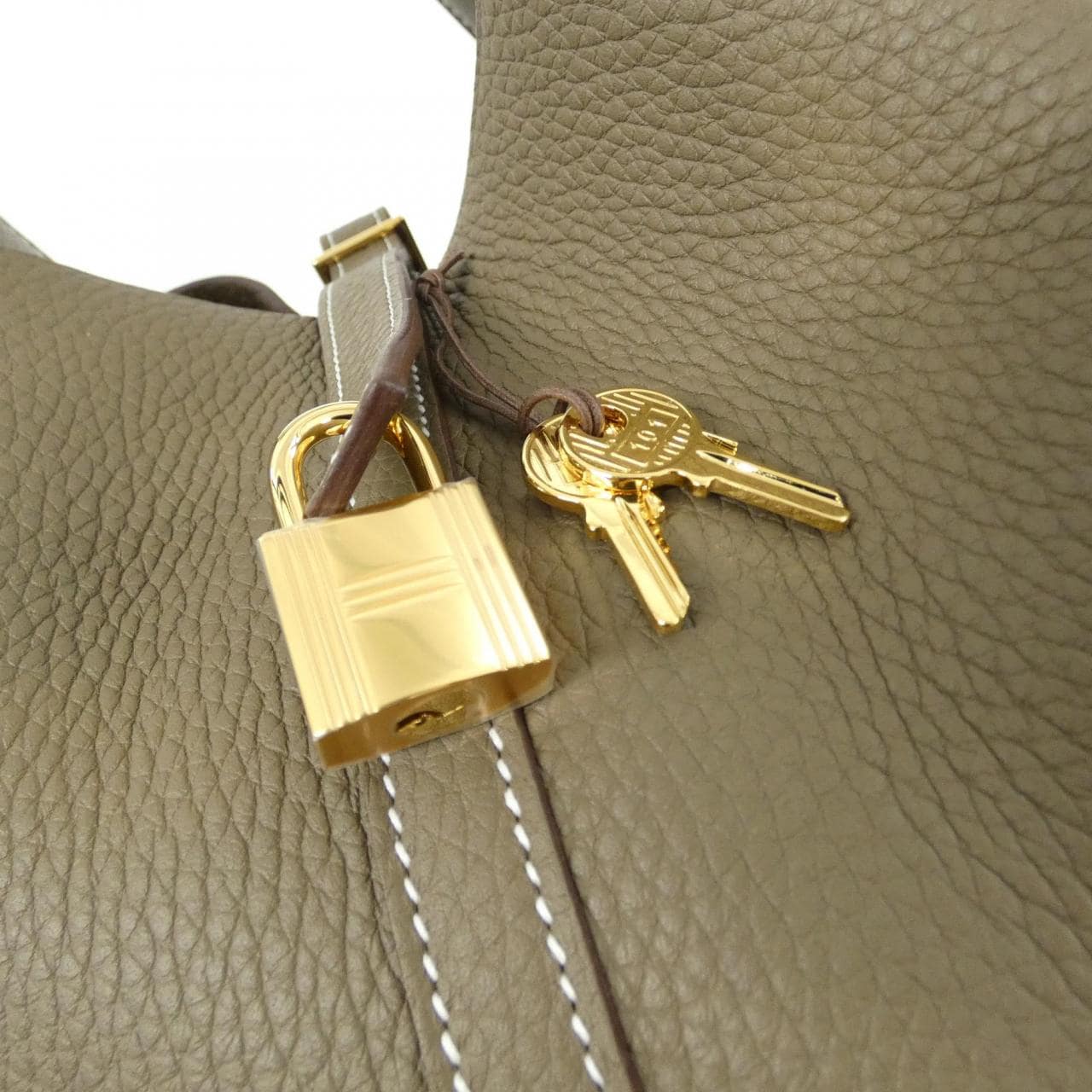 HERMES Picotin 060991CC Handbag Clemence 3