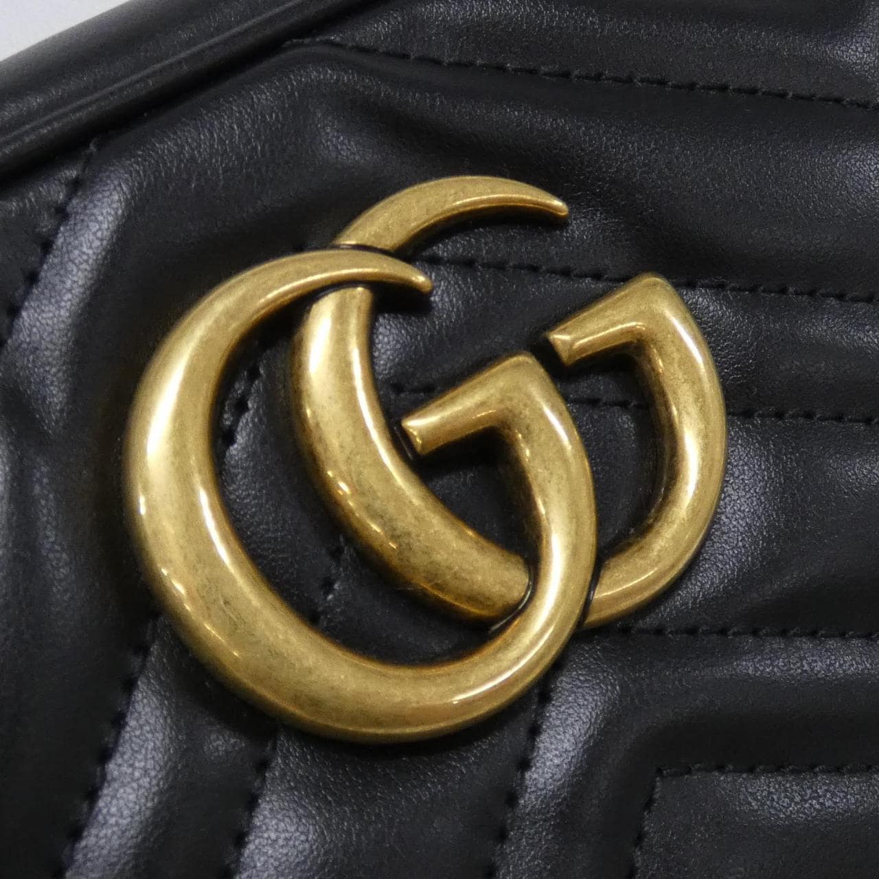GUCCI Marmont 447632 DTD1T Shoulder Leather 4