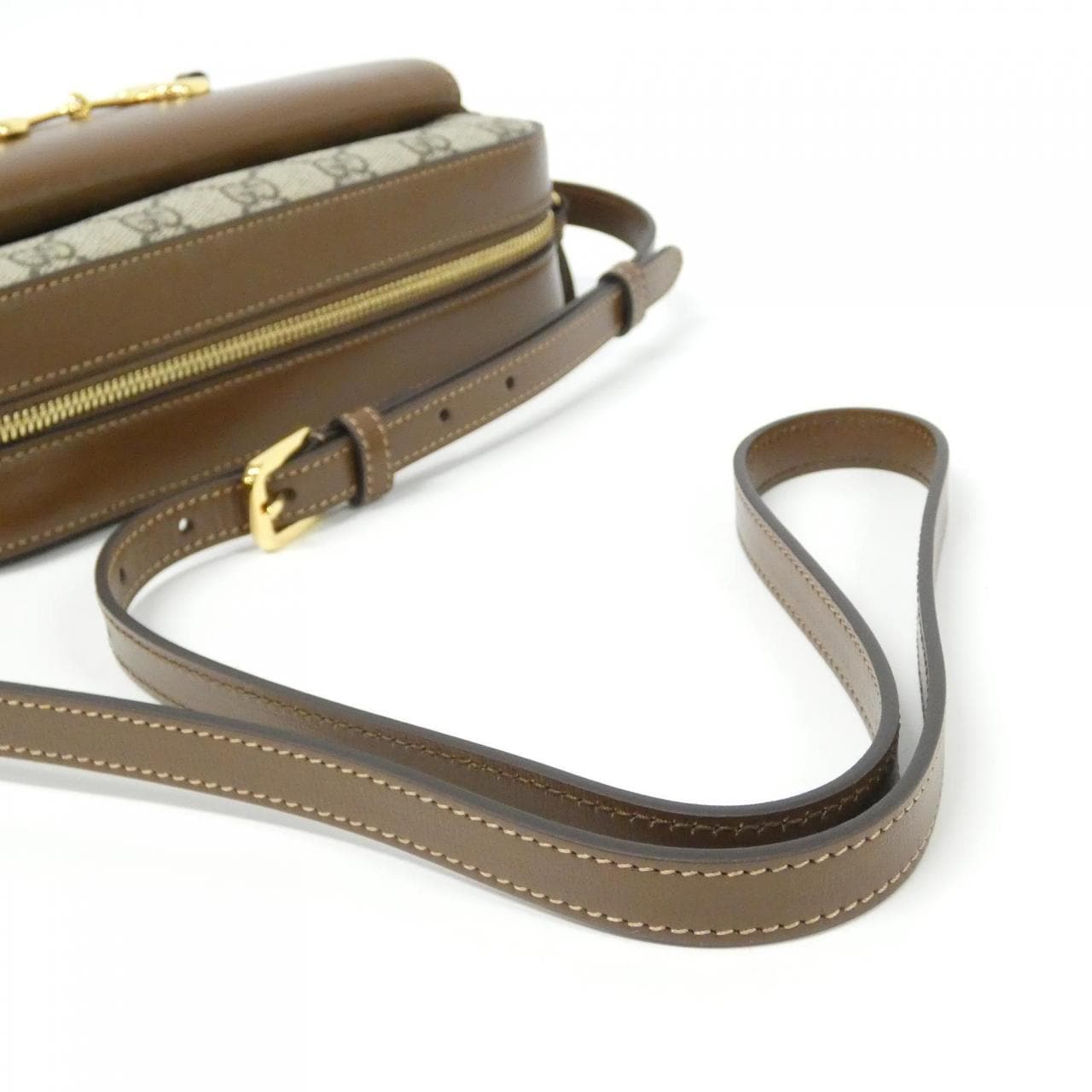 GUCCI Horsebit 1955 645454 92TCG 肩背包 帆布 4