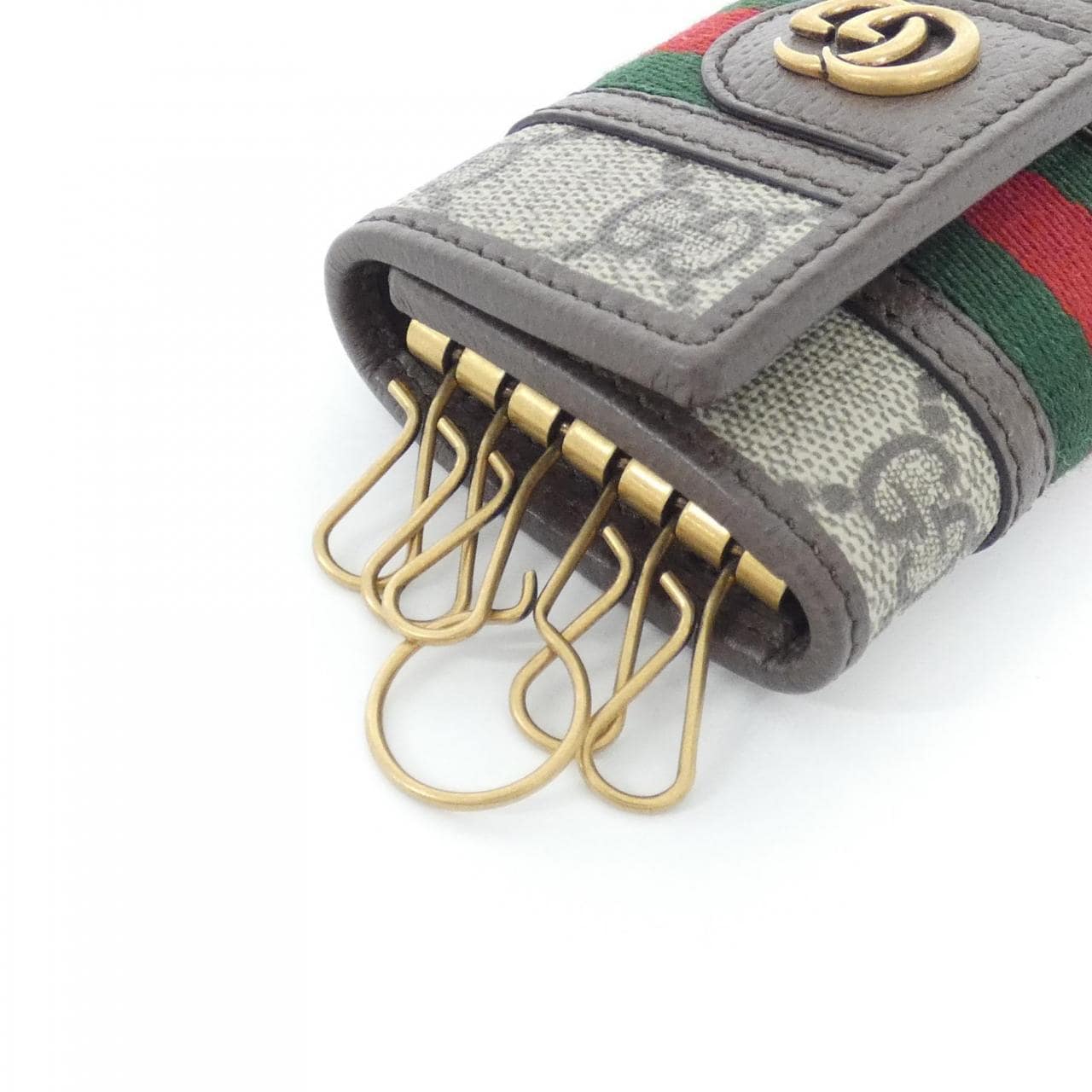 GUCCI 603732 96IWT 鎖匙包 帆布 2