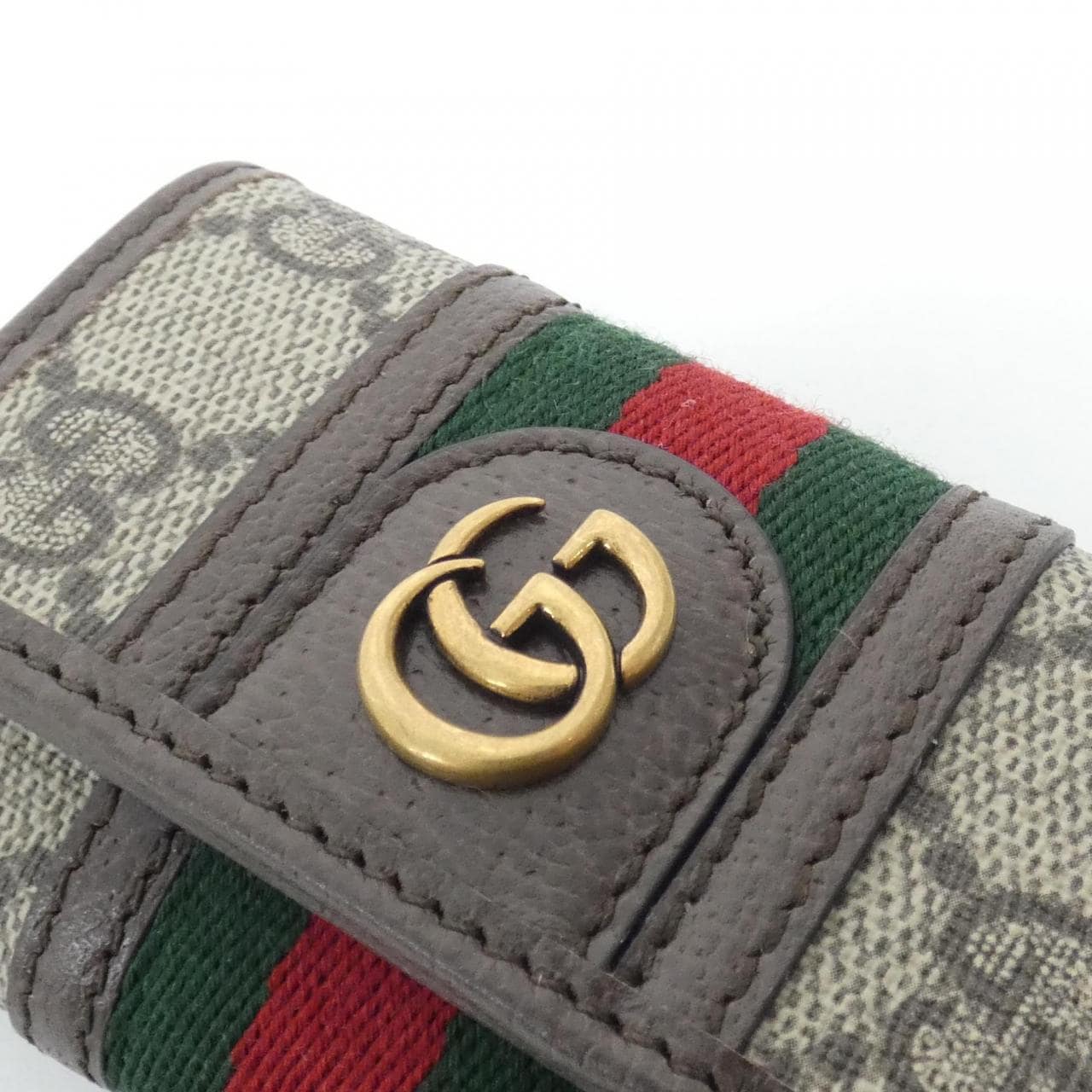 GUCCI 603732 96IWT 鎖匙包 帆布 3