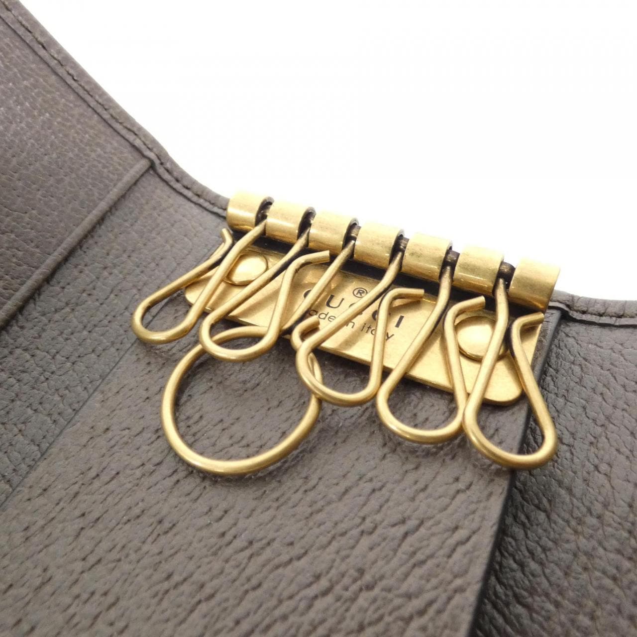 GUCCI 603732 96IWT 鎖匙包 帆布 5