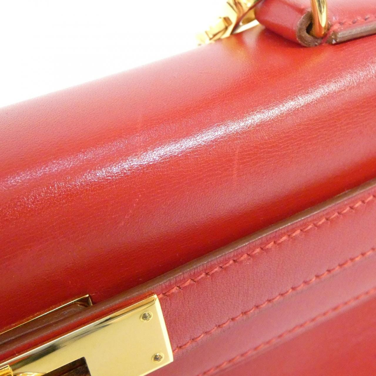 HERMES Kelly 001855CC 手提包 Box Calf 5