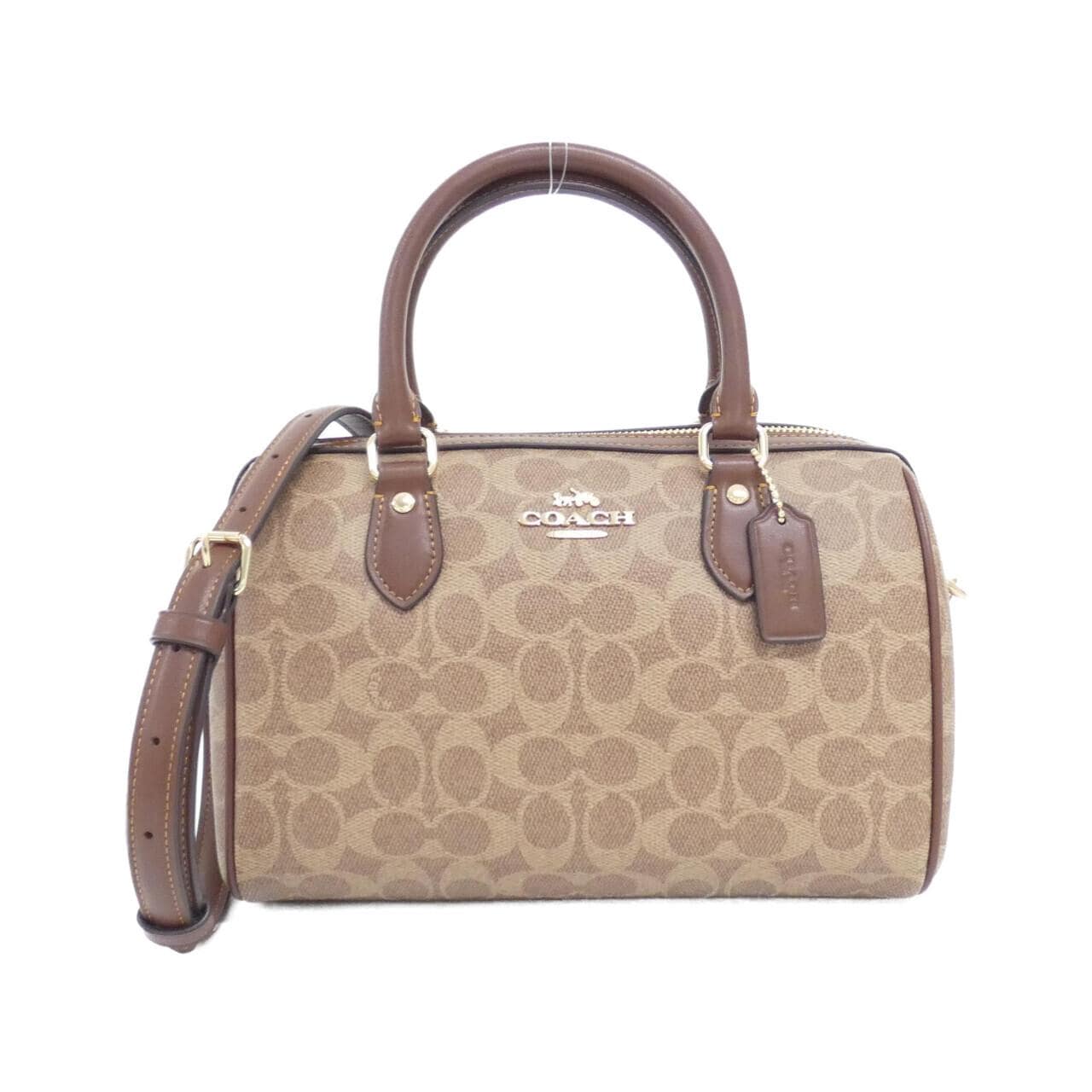 COACH CV961 波士頓包 帆布