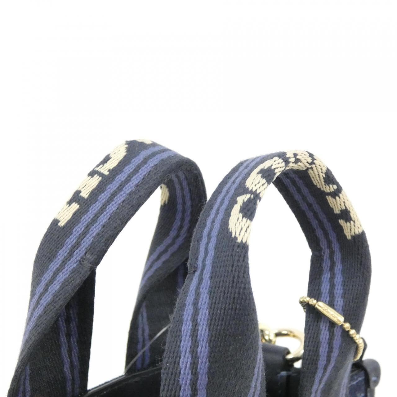 COACH CCL74 Handbag Denim 3
