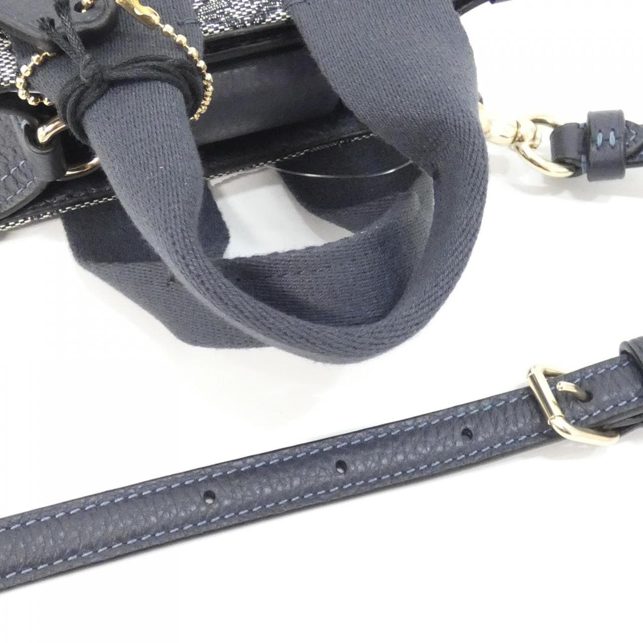 COACH CCL75 Handbag Canvas 4
