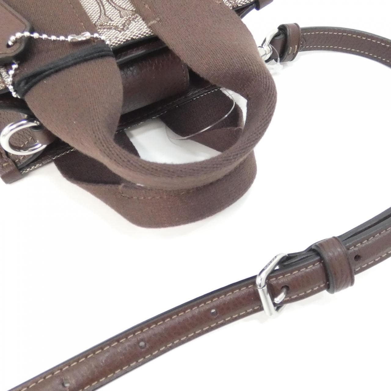 COACH CCL75 Handbag Canvas 4