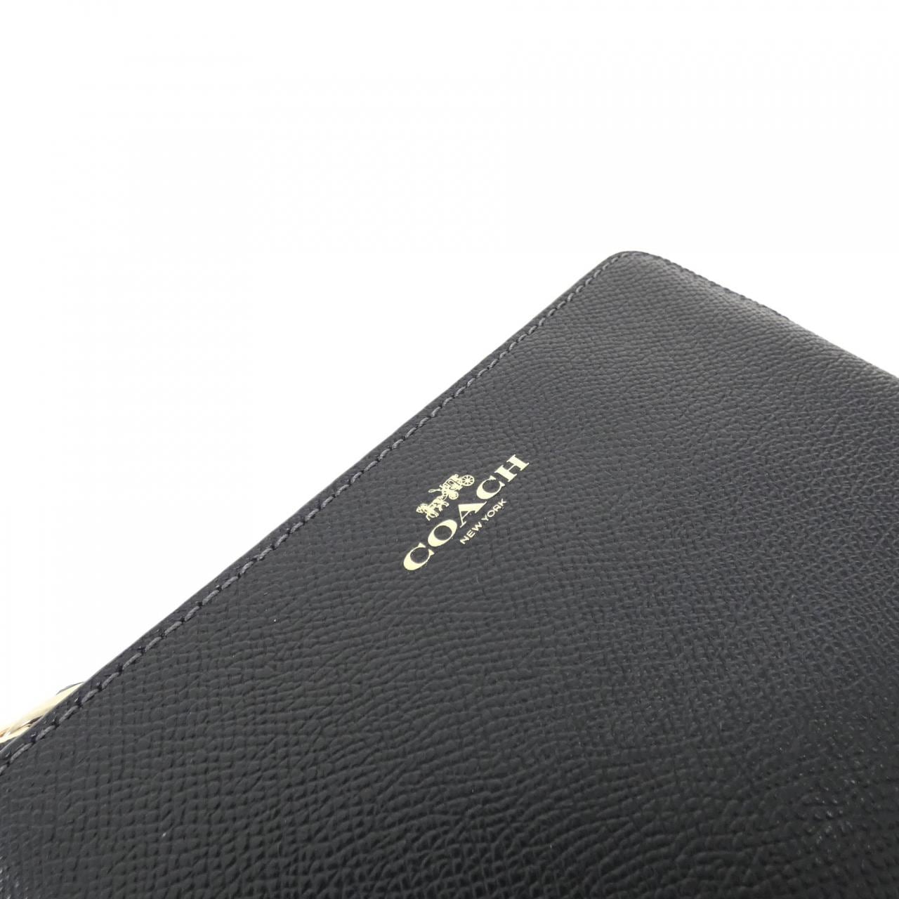 COACH CV396 小袋 皮革 4