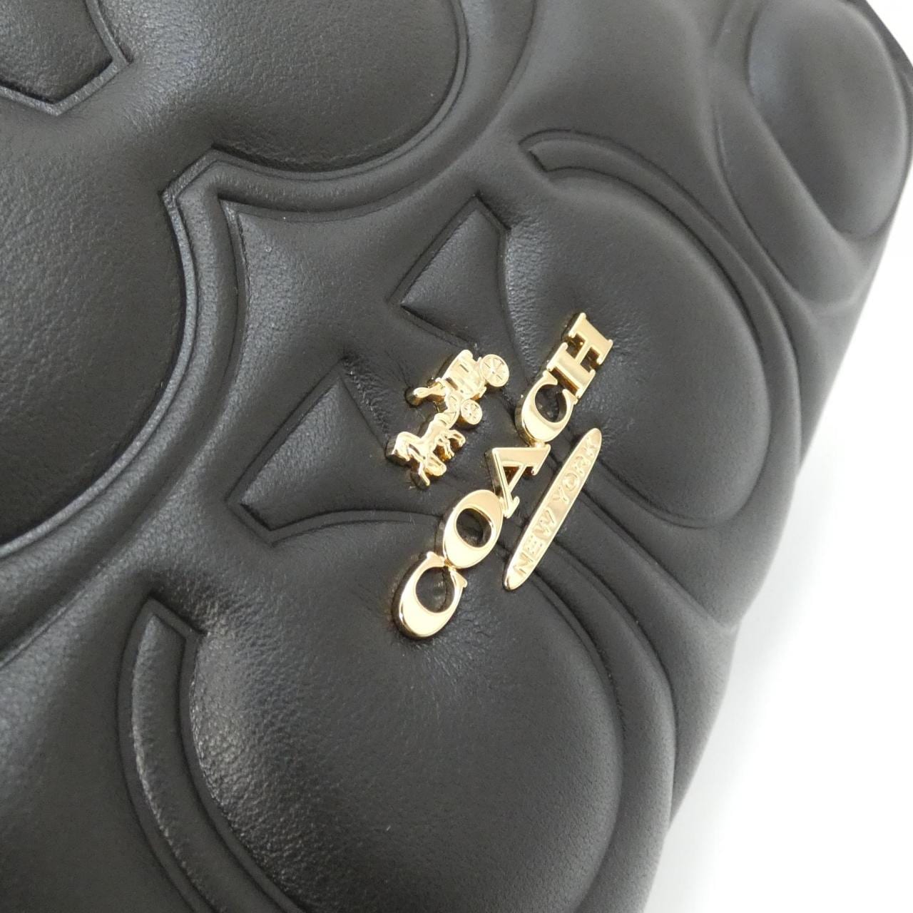 COACH CY670 手提包 皮革 4