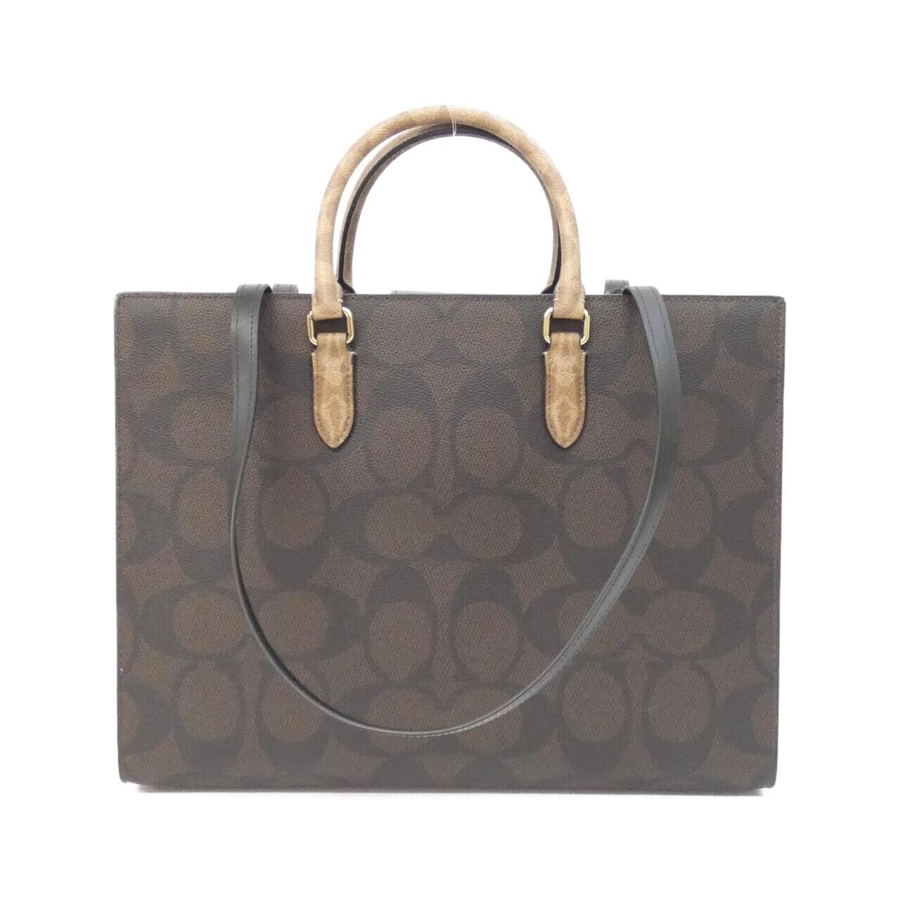 COACH CY677 Handbag Canvas 2