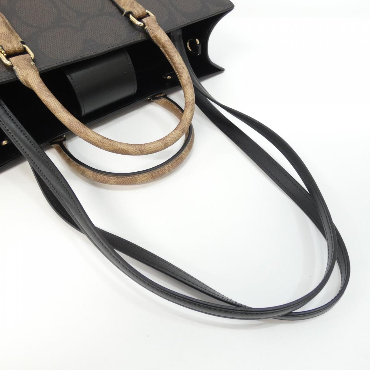 COACH CY677 Handbag Canvas 5